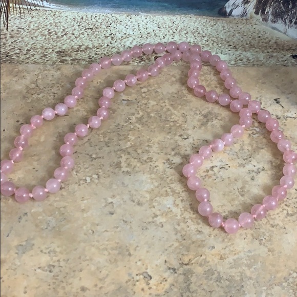 Pink Beaded Necklace main image 0